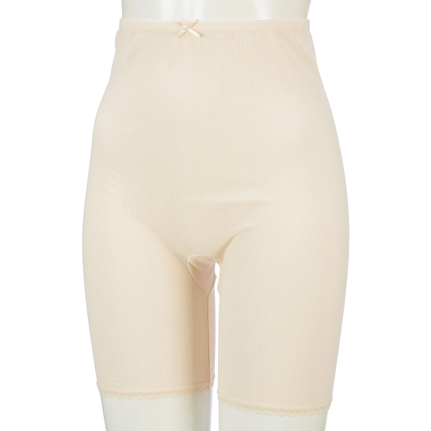 ジョワイユ 綿さらさらインナー 3分丈ボトム