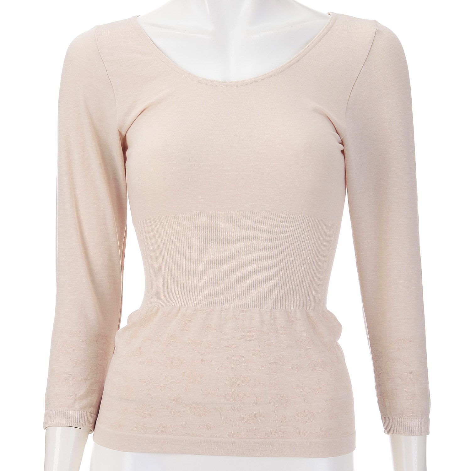 ドレスインナー 8分袖M - 画像1