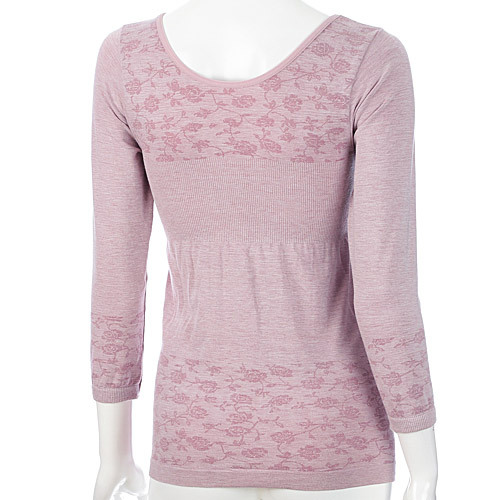 ドレスインナー カップ付8分袖L - 画像4