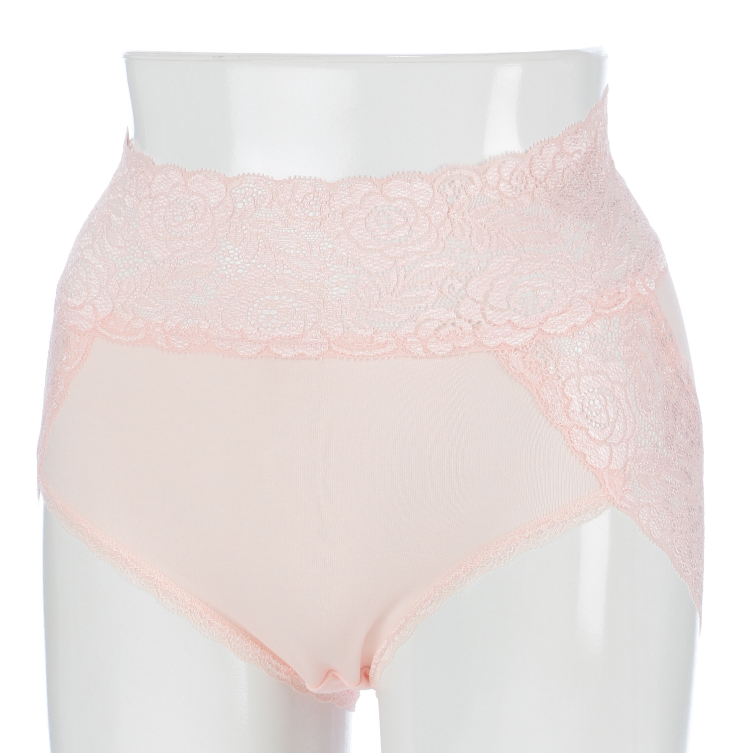 【予約可能品】薔薇レースショーツ ピンクM - 画像1