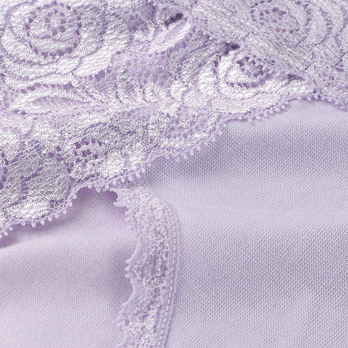 【在庫限り】薔薇レースショーツ ラベンダーM - 画像3