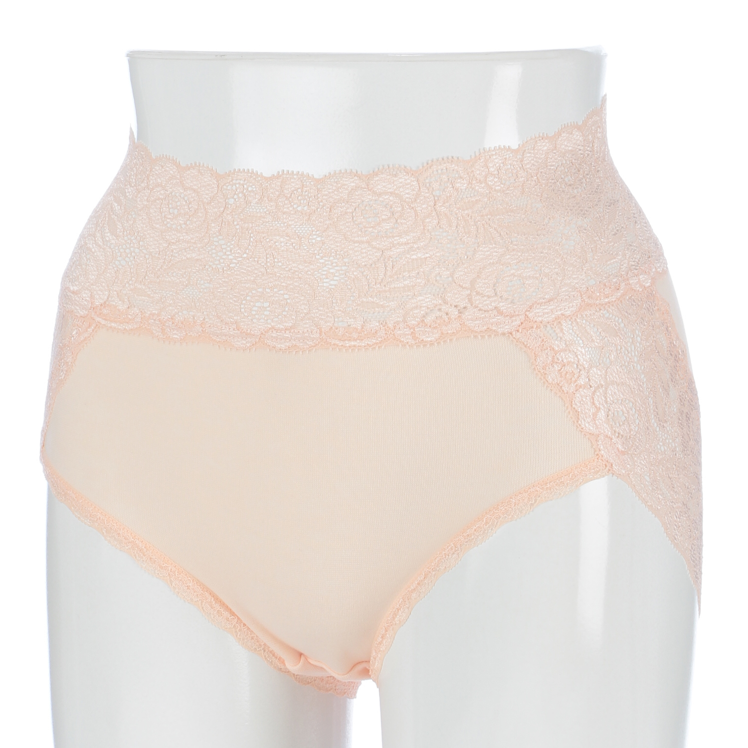 【予約可能品】薔薇レースショーツ オレンジLL - 画像1