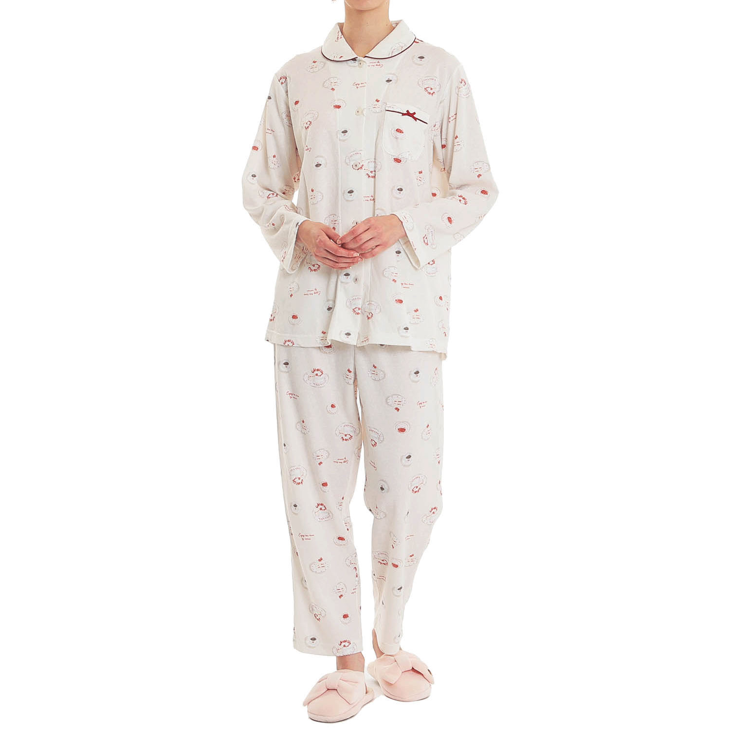 Narue 接結ケーキシャツパジマ - 画像2