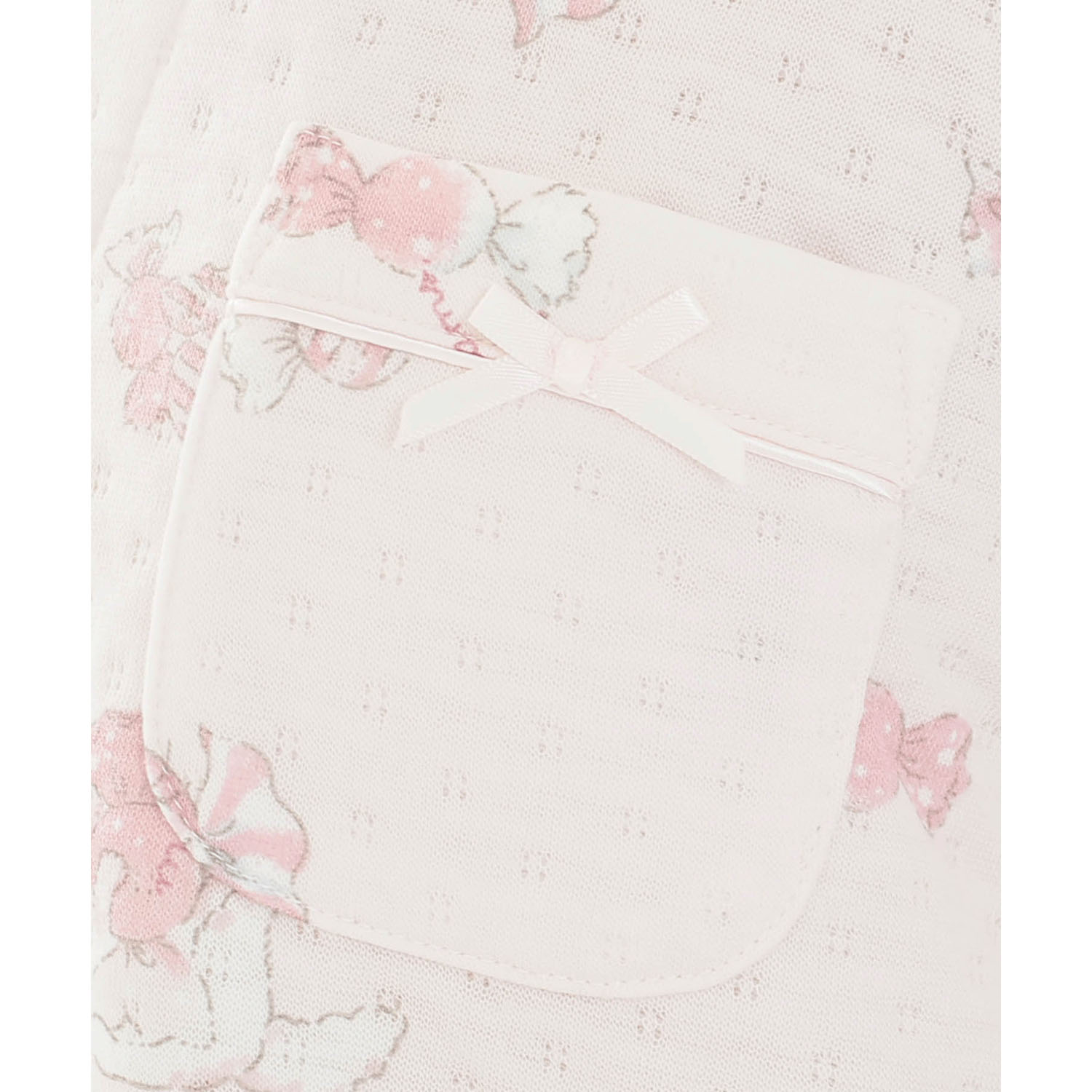 Narue 接結（綿入り）ボンボンキャットシャツパジャマ - 画像21