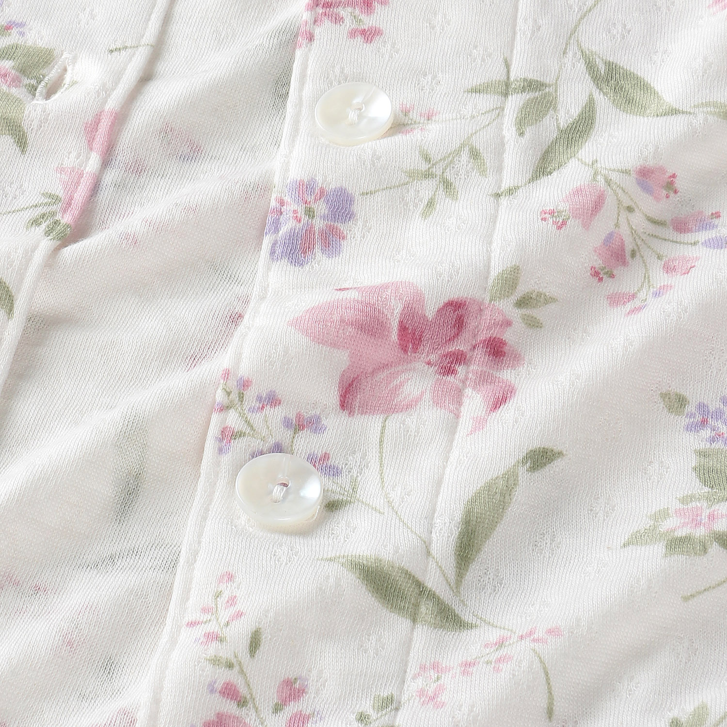 婦人 接結ニットパジャマ M・L - 画像4