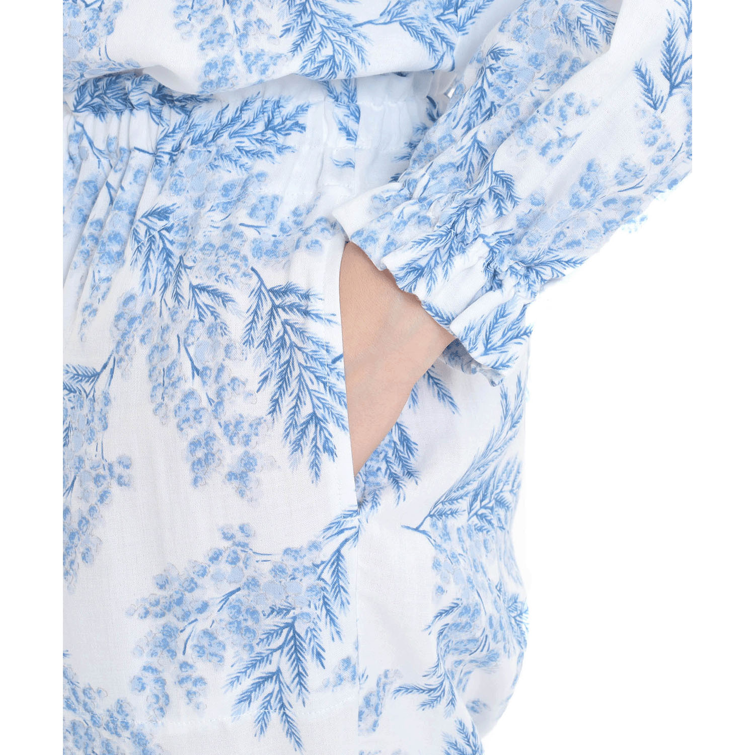 Narue 50／ダブルガーゼミモザフリルパジャマ - 画像12