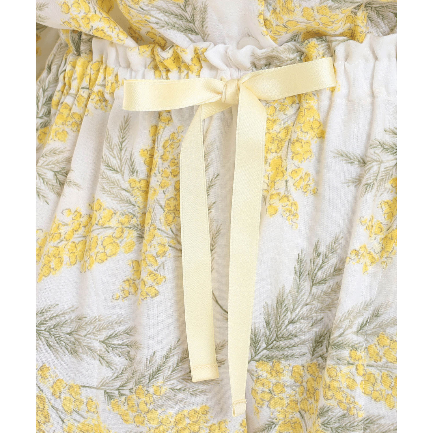 Narue 50／ダブルガーゼミモザフリルパジャマ - 画像6