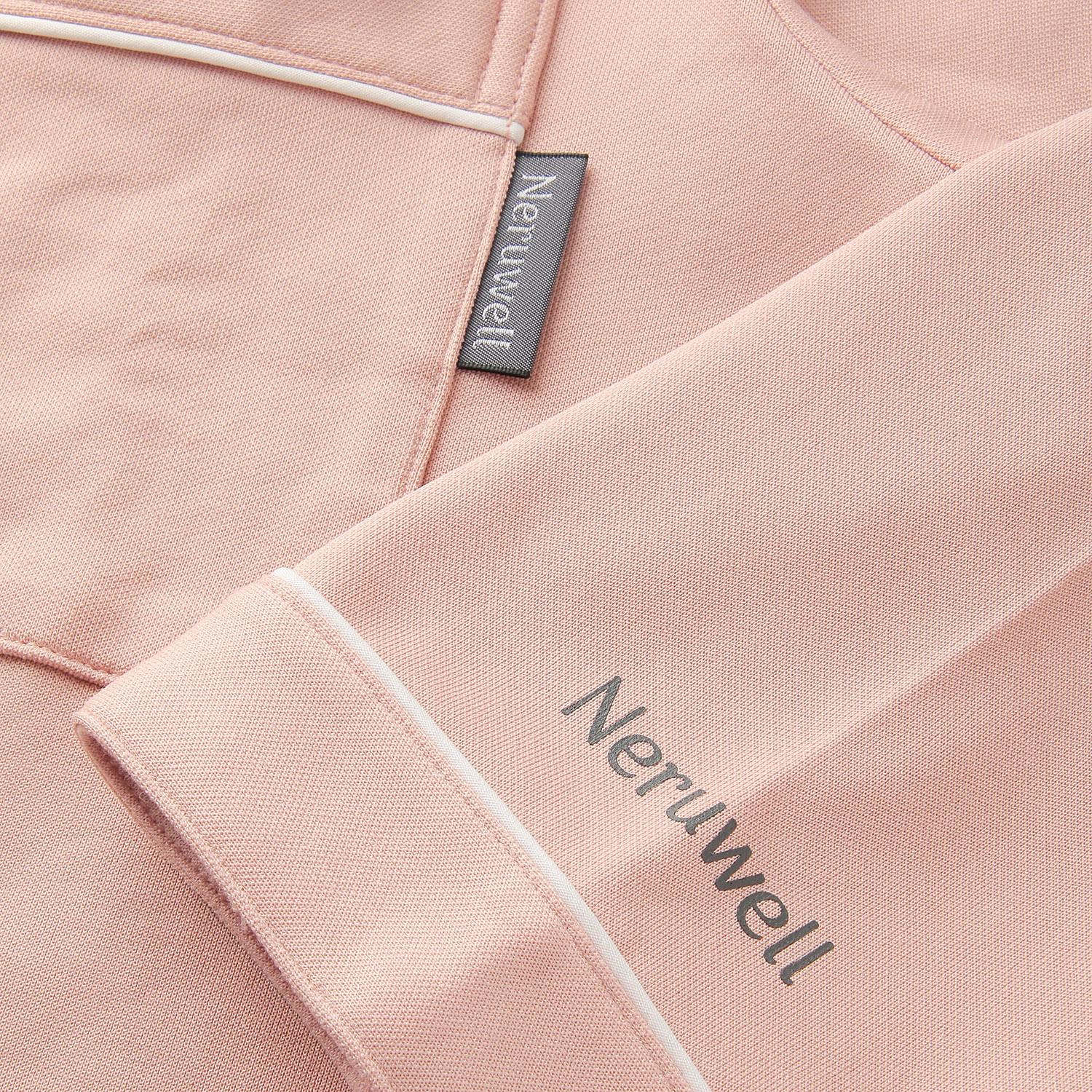 Neruwell（ネルウェル）婦人ダンボール無地シャツパジャマ - 画像5