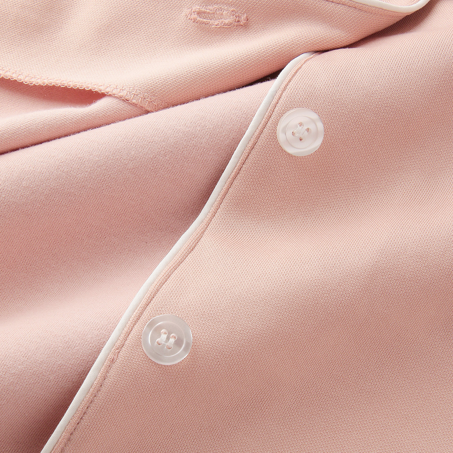 Neruwell（ネルウェル）婦人ダンボール無地シャツパジャマ - 画像6