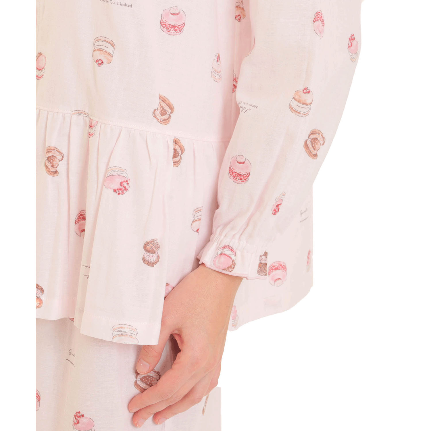 Narue ダブルガーゼマカロンシャツパジャマ - 画像12