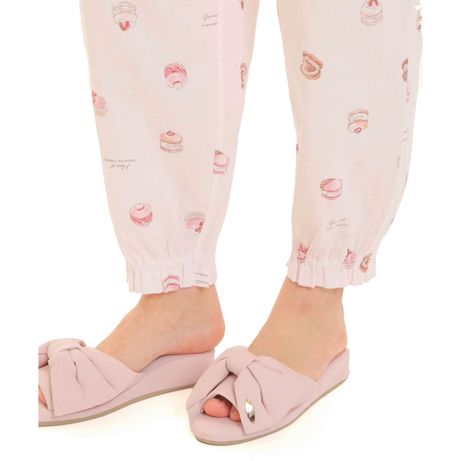 Narue ダブルガーゼマカロンシャツパジャマ - 画像13