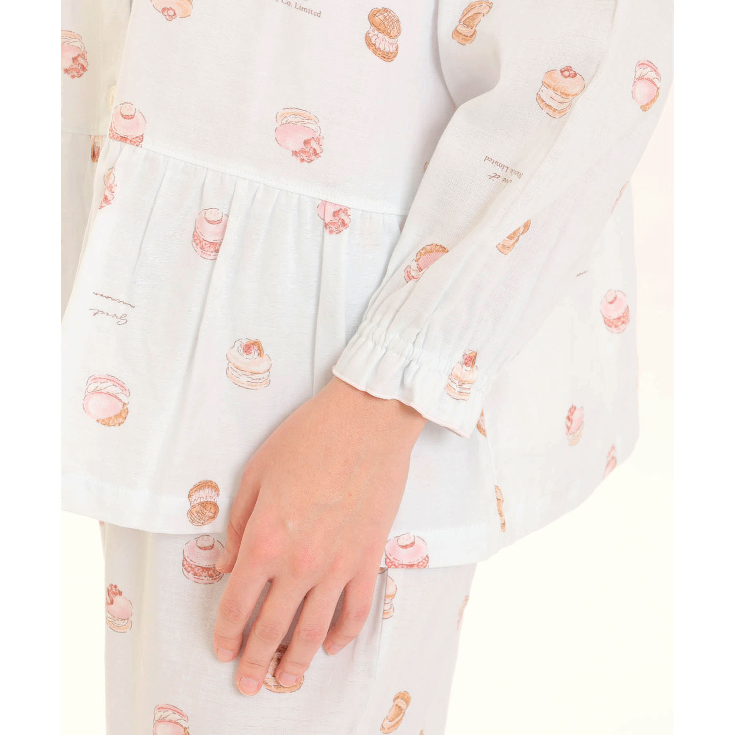 Narue ダブルガーゼマカロンシャツパジャマ - 画像19