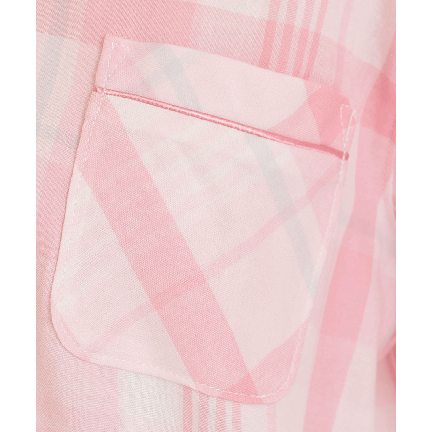 Narue ダブルガーゼマドラスチェックシャツパジャマ - 画像5