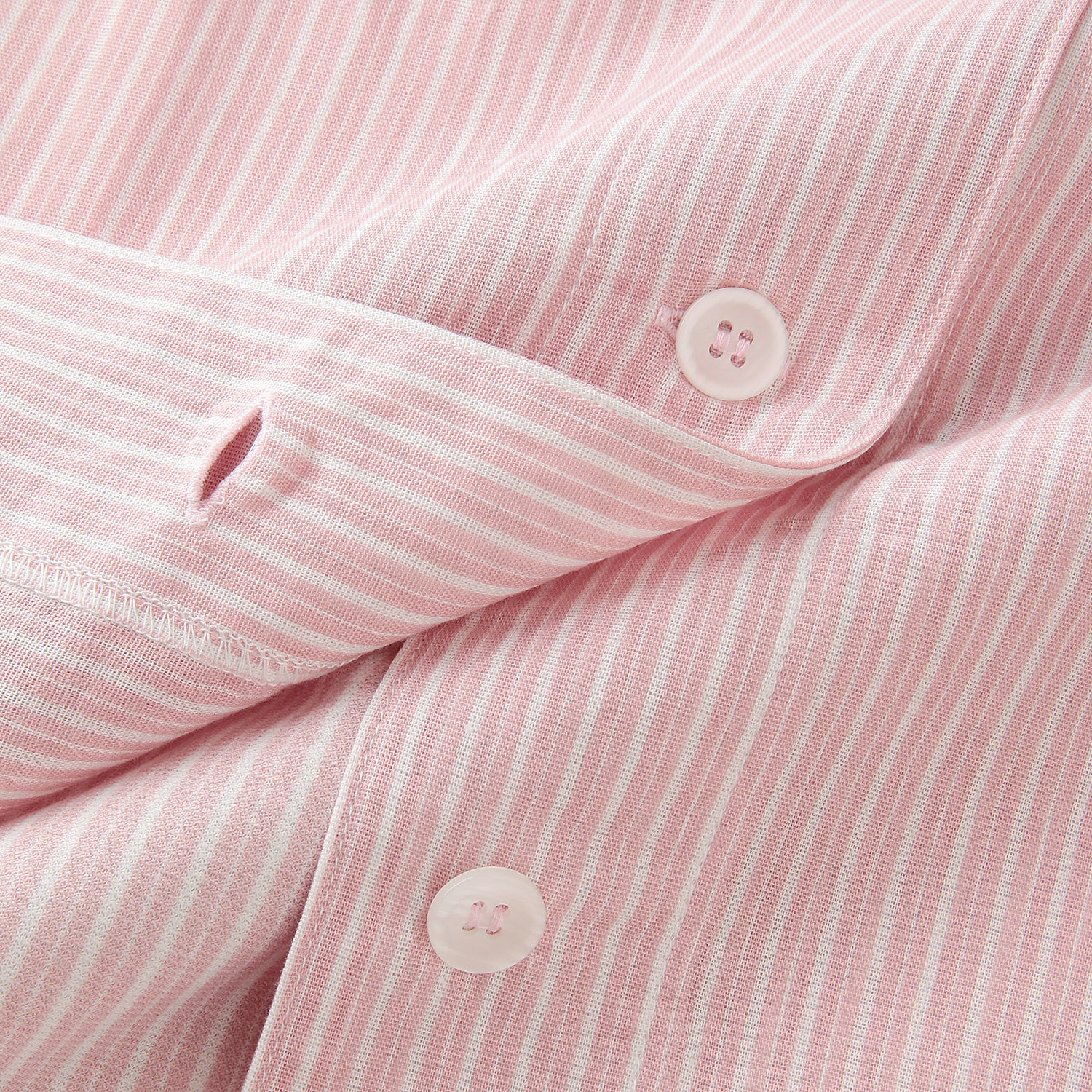 婦人 アセドロン半袖5分丈パンツパジャマ - 画像4