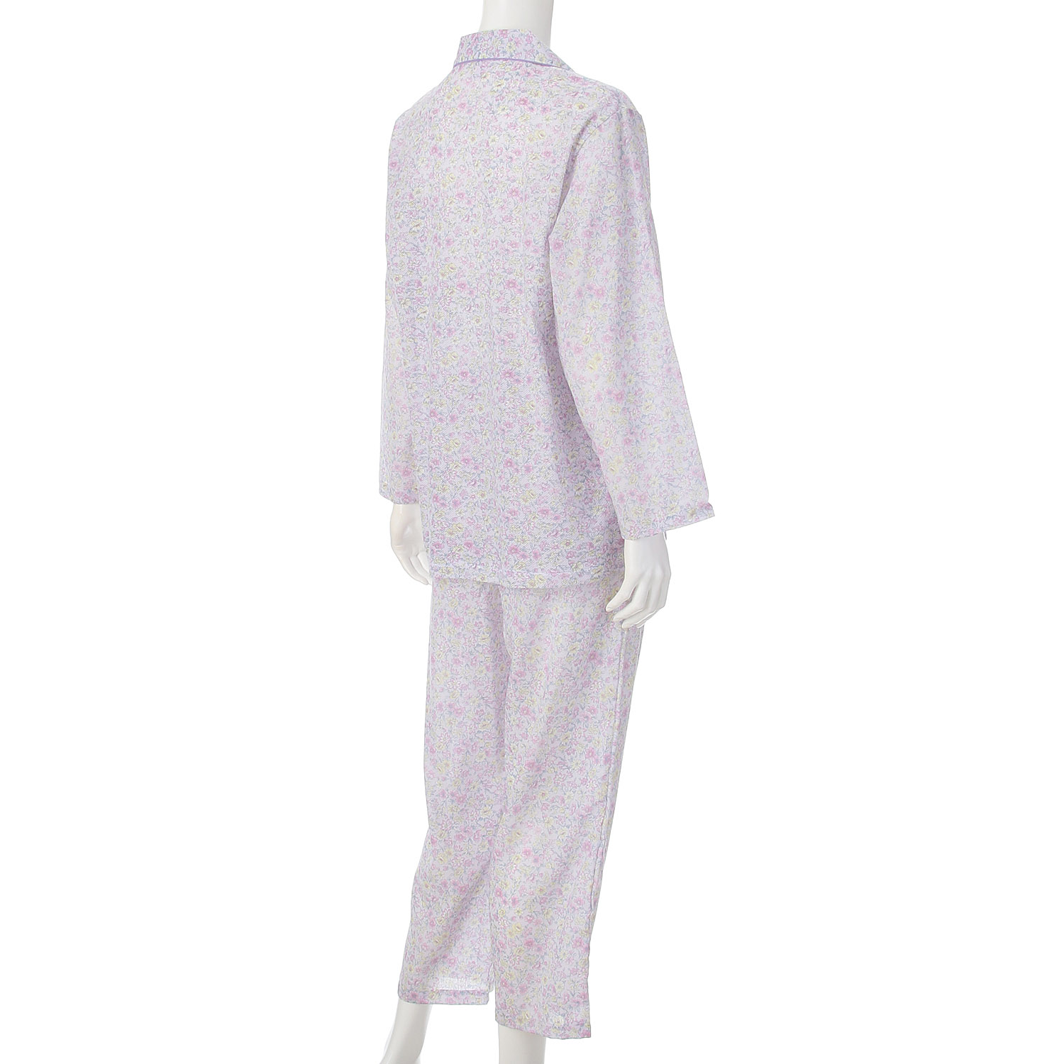 GUNZE COOL PLUS 背中メッシュ 長袖長パンツパジャマ - 画像4