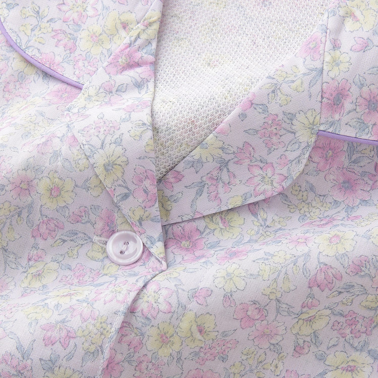 GUNZE COOL PLUS 背中メッシュ 長袖長パンツパジャマ - 画像6