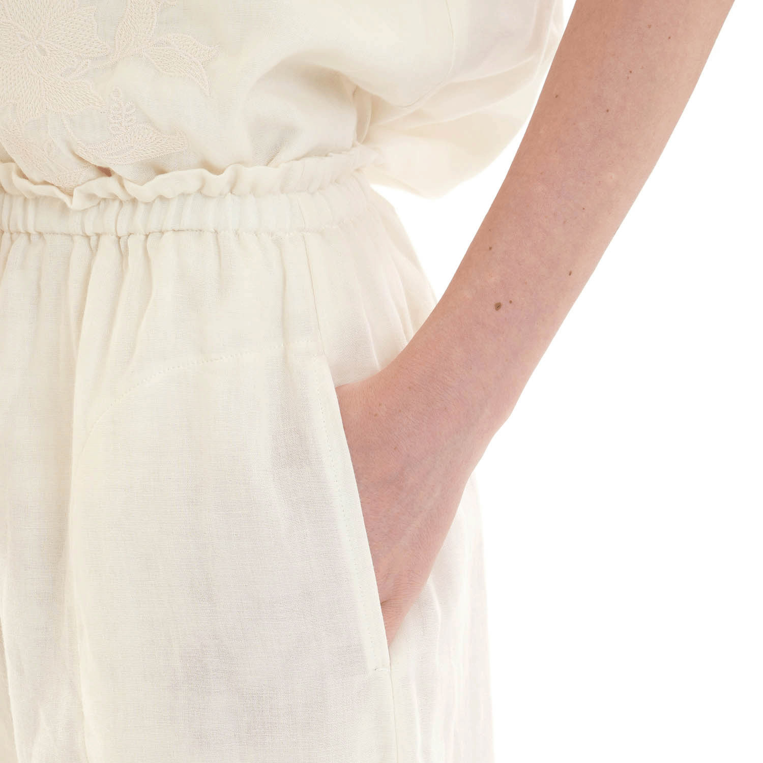 Narue 50／ダブルガーゼシャンブレープラージュセットアップ - 画像8