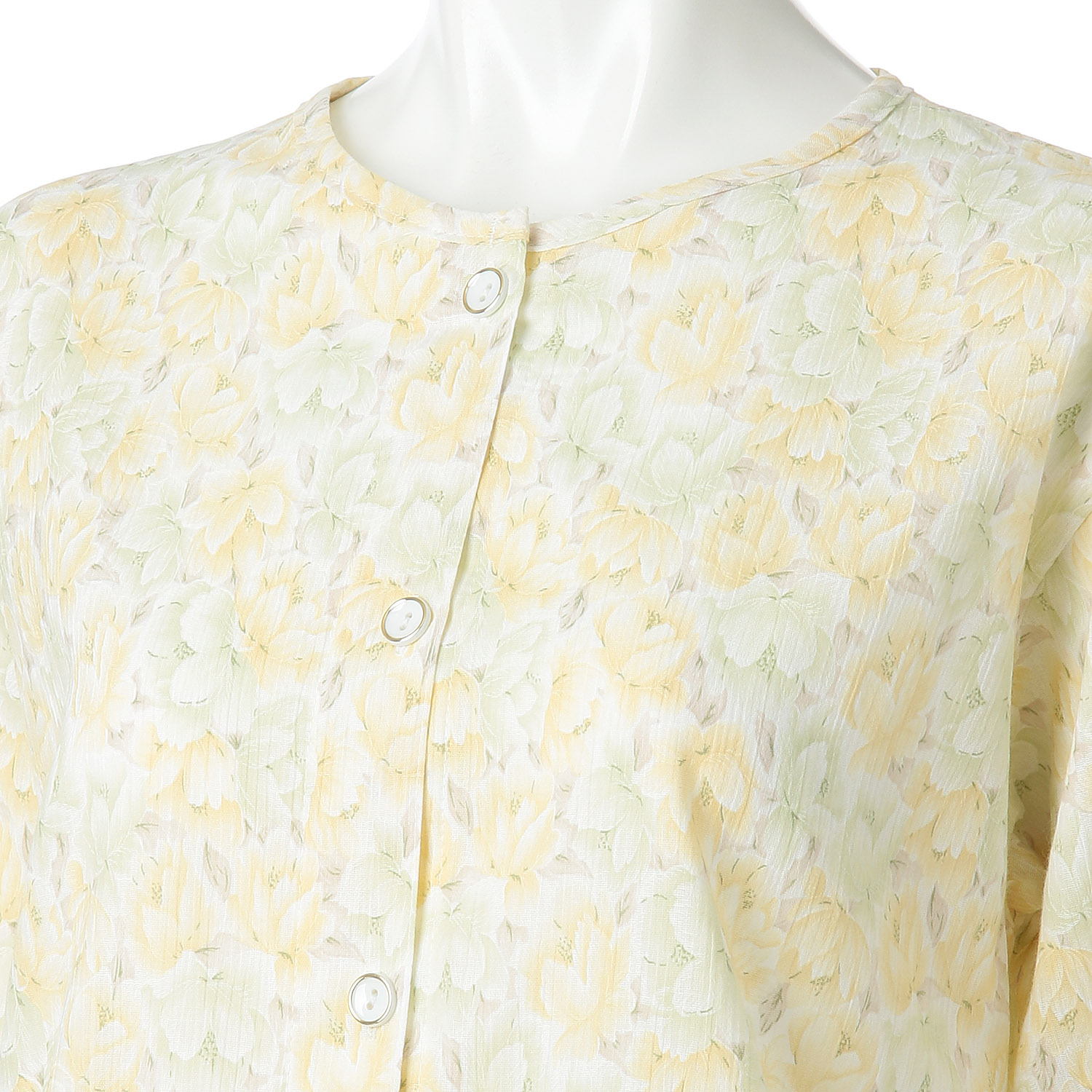 楊柳全開パジャマ5分袖M／L - 画像4