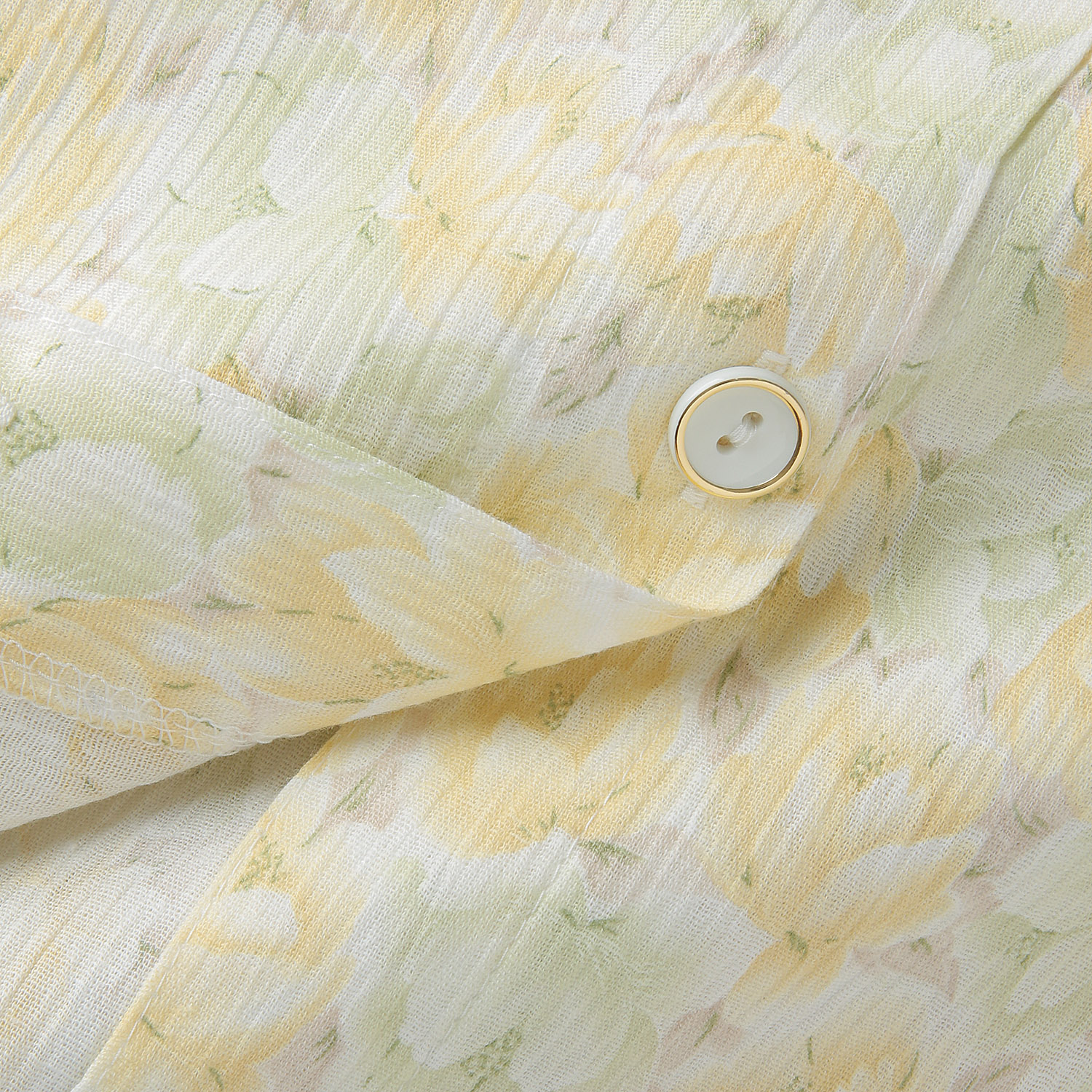 楊柳全開パジャマ5分袖M／L - 画像5