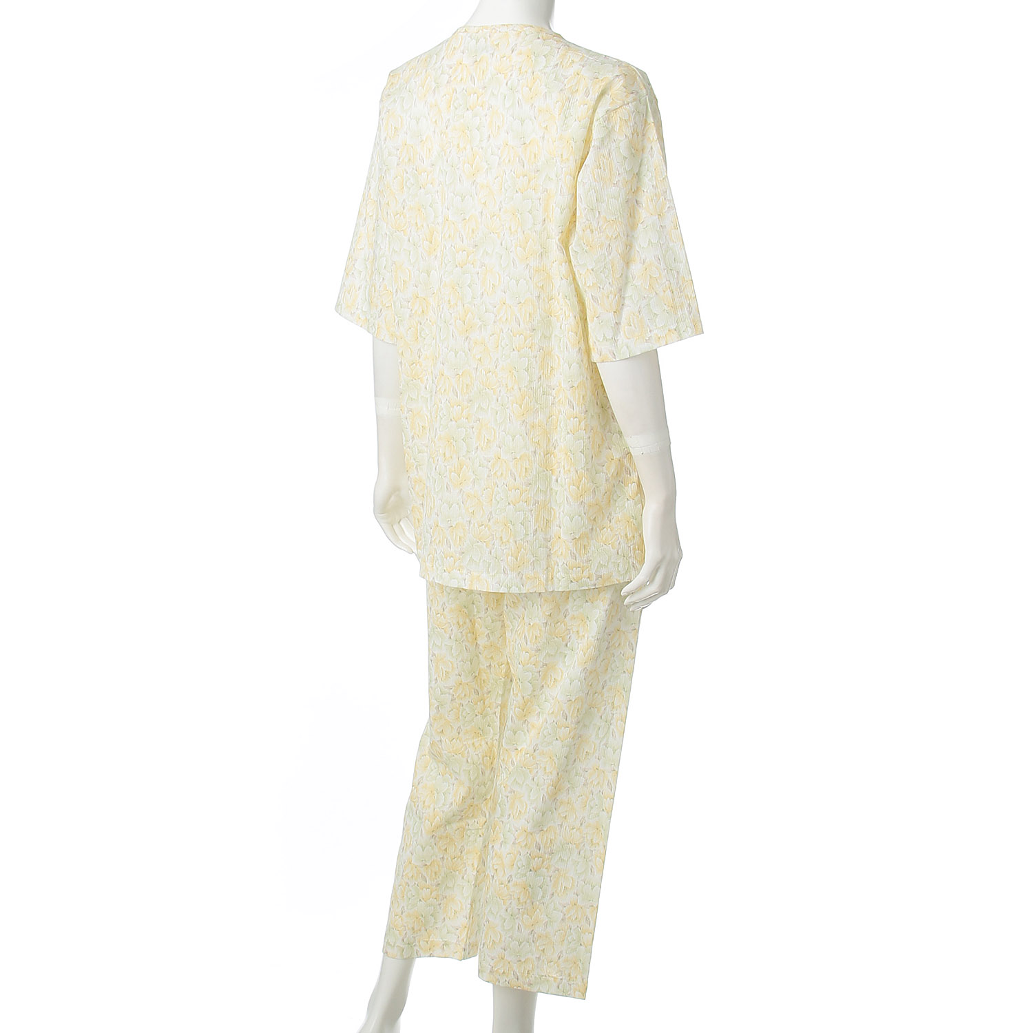 楊柳全開5分袖パジャマLL - 画像3