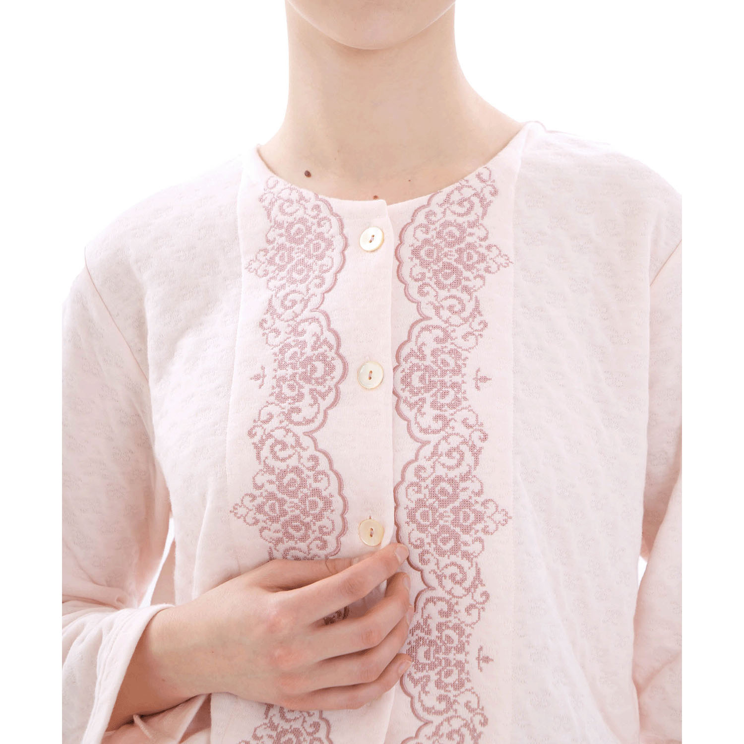 Narue 裏綿接結（綿入り）ブドォワールセットアップ - 画像18