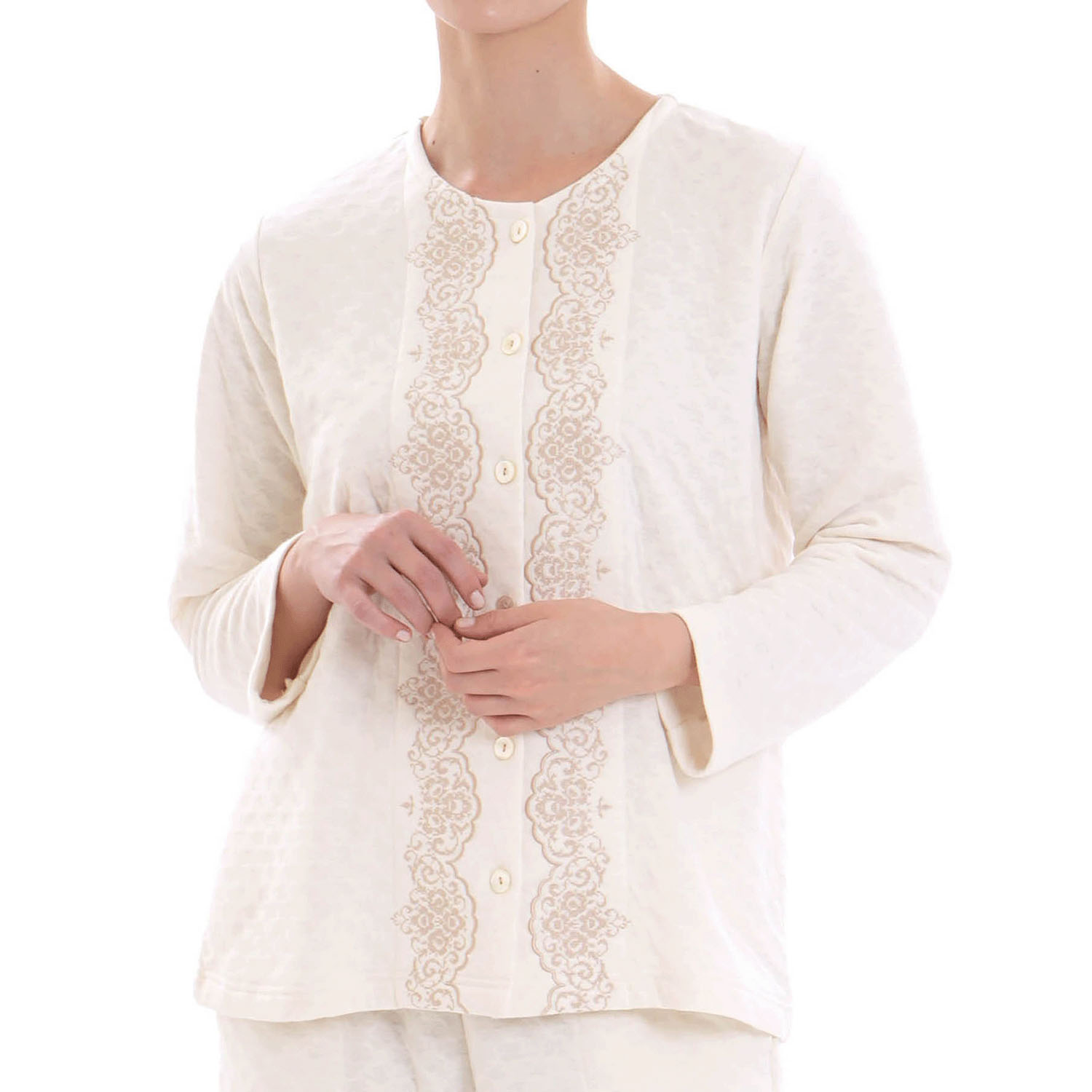 Narue 裏綿接結（綿入り）ブドォワールセットアップ - 画像8