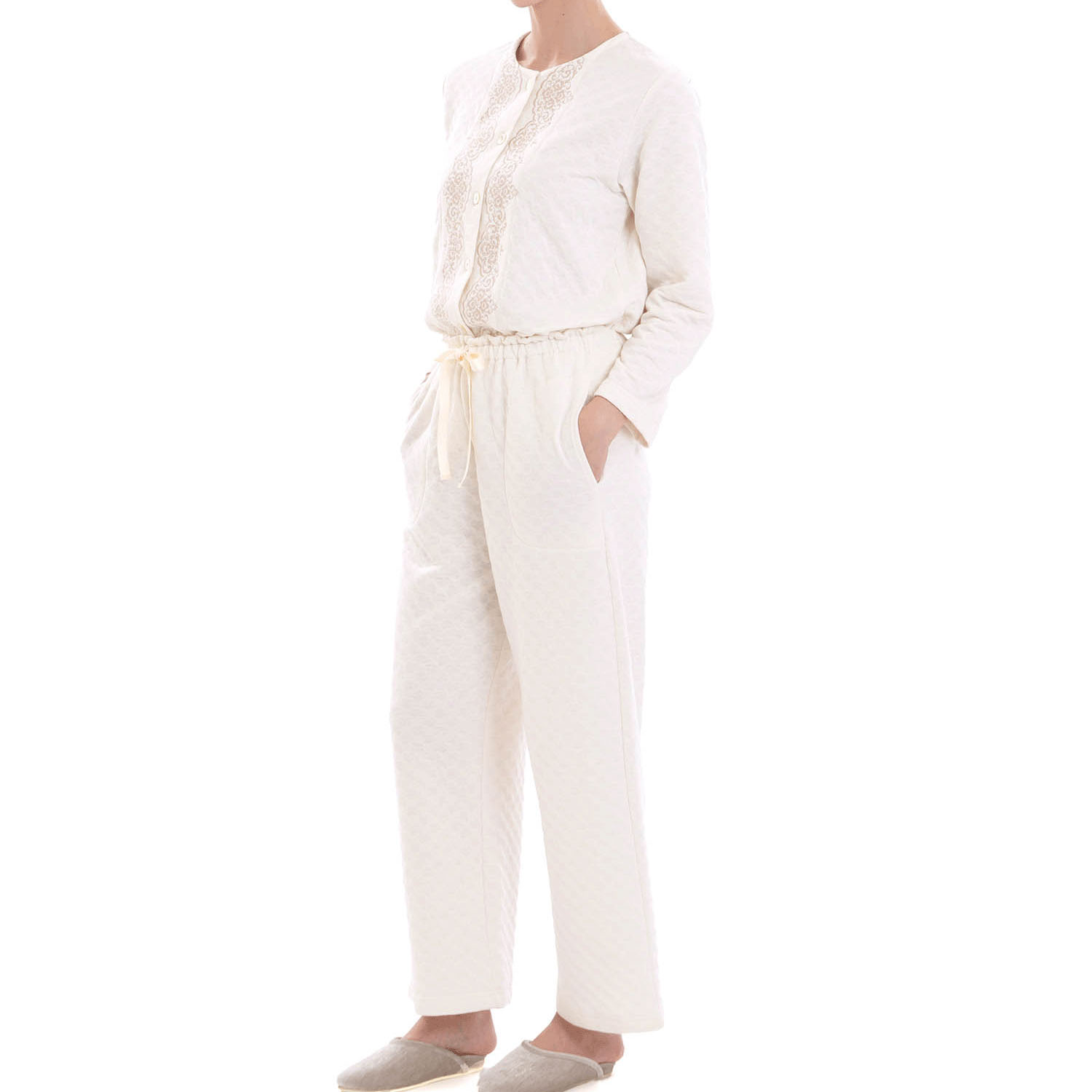 Narue 裏綿接結（綿入り）ブドォワールセットアップ - 画像10