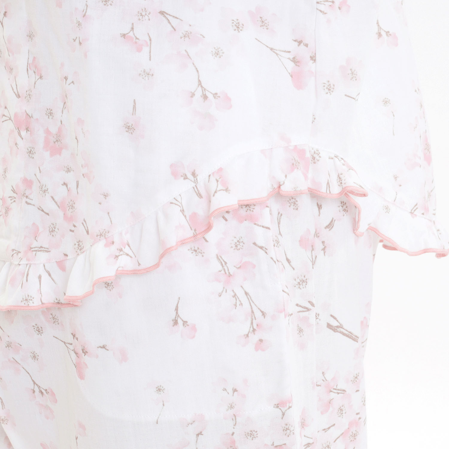 Narue 50／Wガーゼチェリーブロッサムパジャマ - 画像6