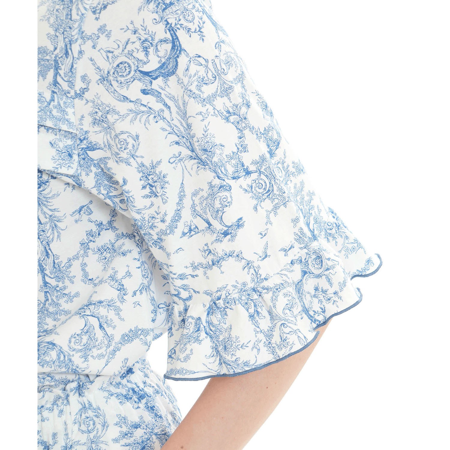 Narue コットン天竺トワルドジュイタックパジャマ - 画像13