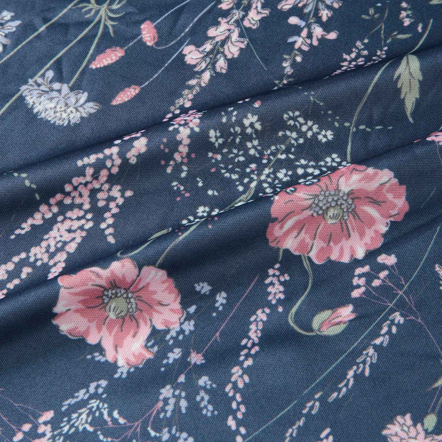 ジョワイユニュイ ポーチ付 携帯パジャマ Tスーツ ボタニカル - 画像6