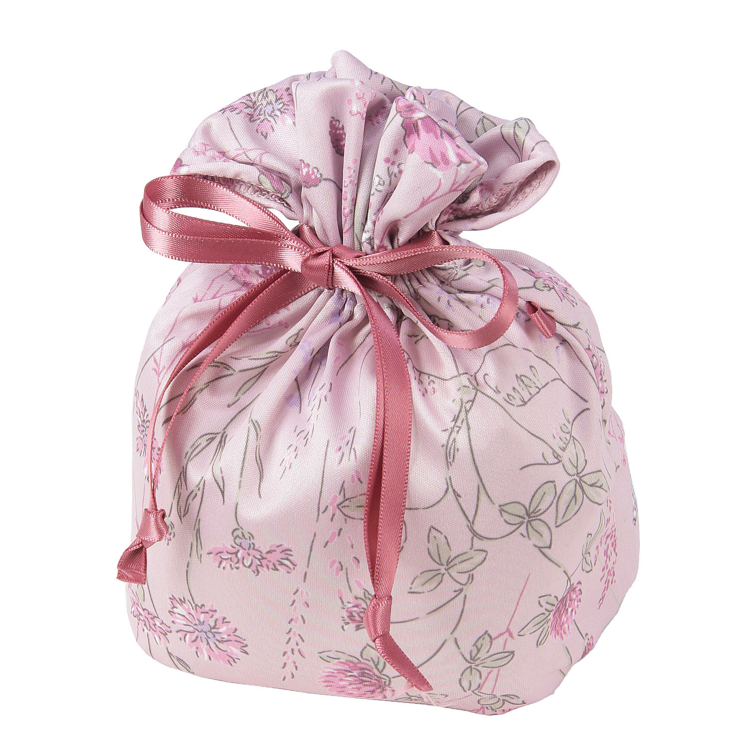 ジョワイユニュイ ポーチ付 携帯パジャマ ワンピース  ボタニカル - 画像6