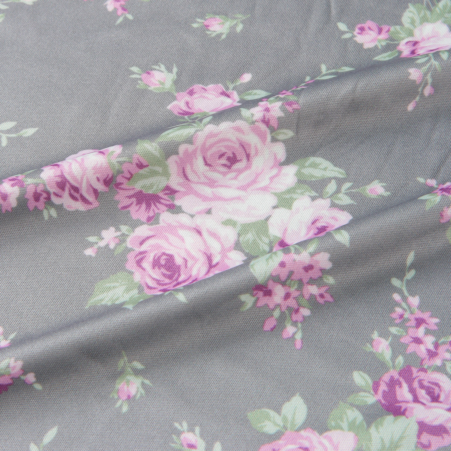 ジョワイユニュイ ポーチ付 携帯パジャマ Tスーツ  エレガントローズ - 画像4