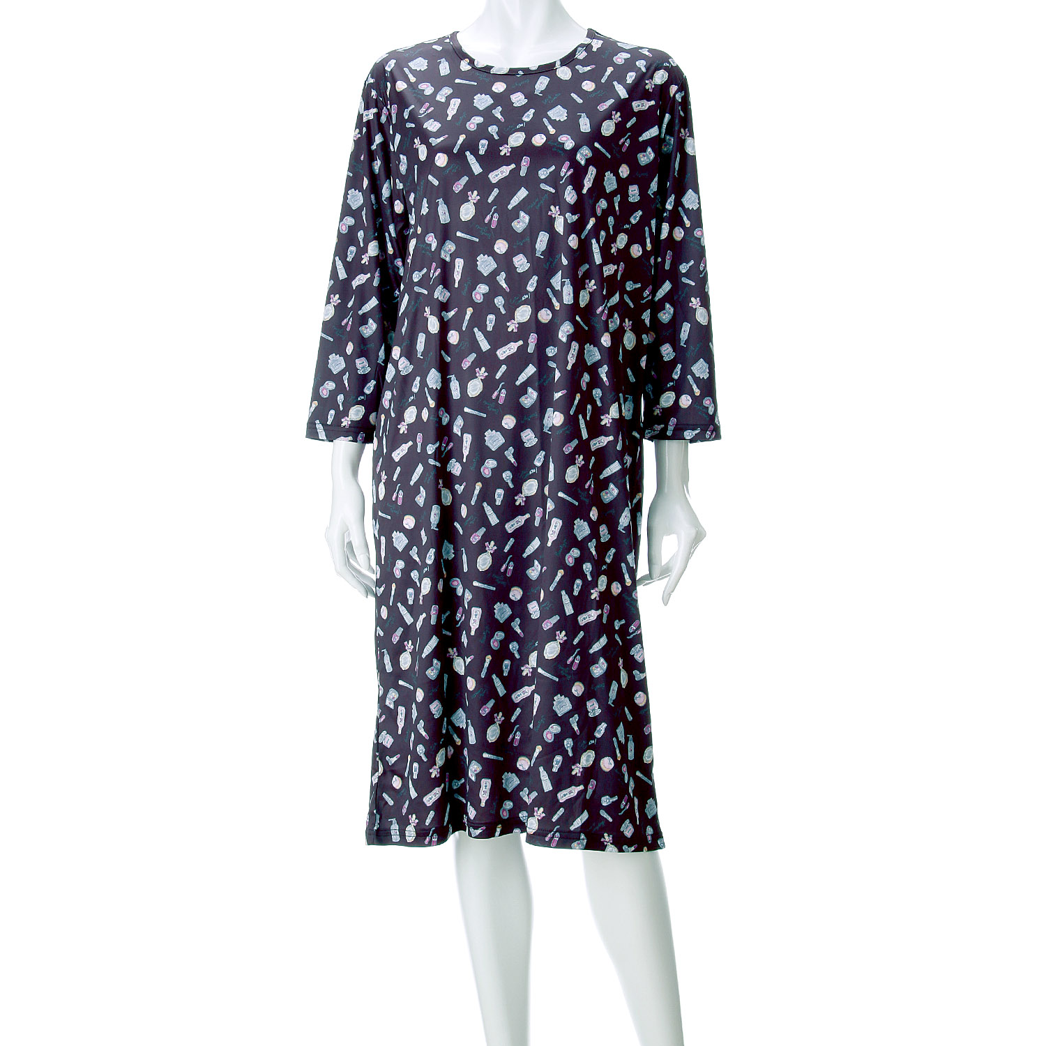 ジョワイユニュイ ポーチ付 携帯パジャマ ワンピース  コスメ - 画像2