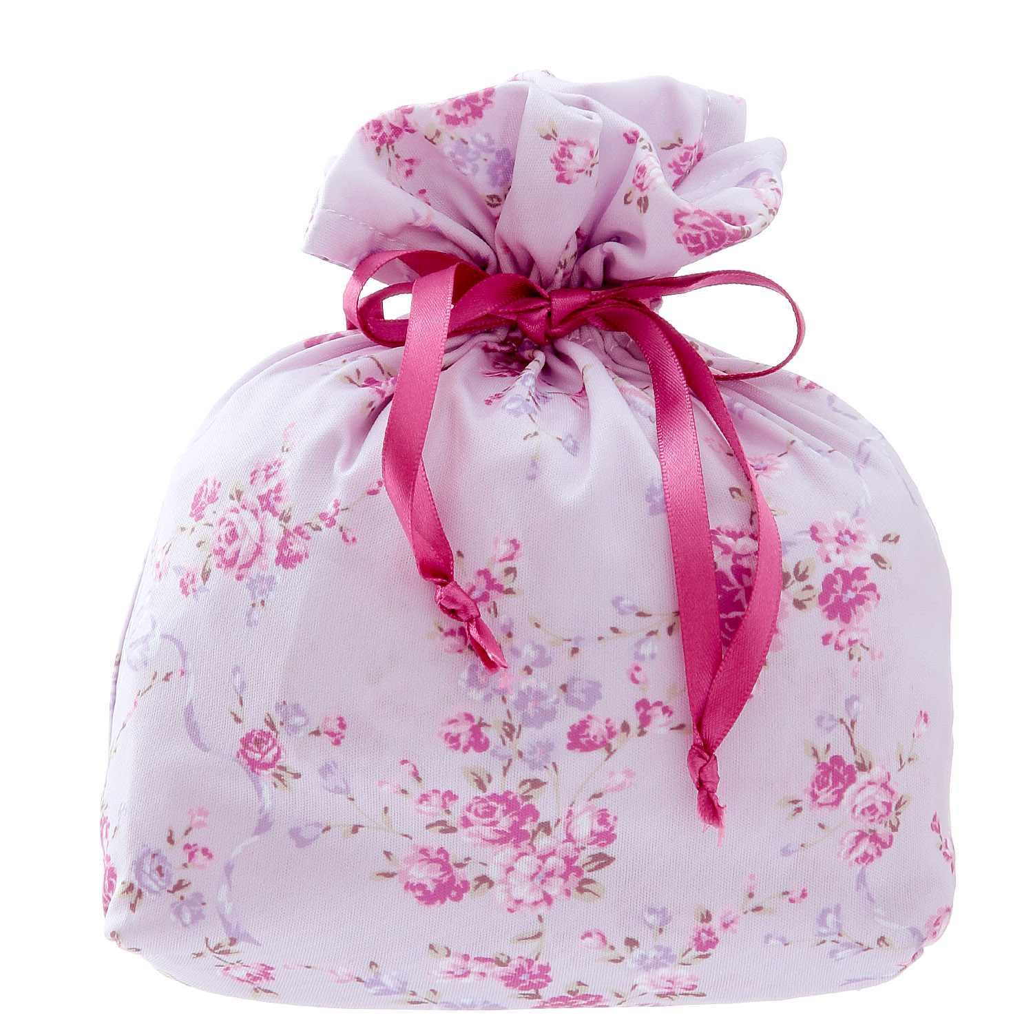 ジョワイユニュイ ポーチ付 携帯パジャマ Tスーツ リボンブーケ - 画像9