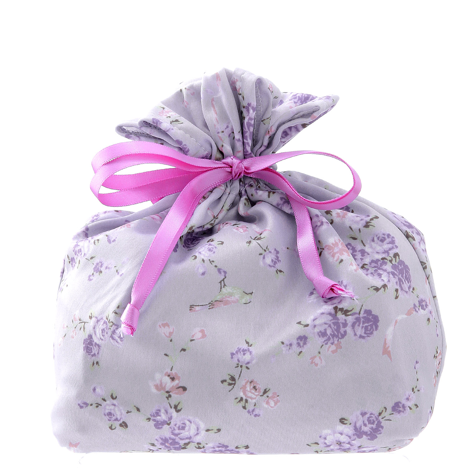 ジョワイユニュイ ポーチ付 携帯パジャマ ワンピース  リボンブーケ - 画像5