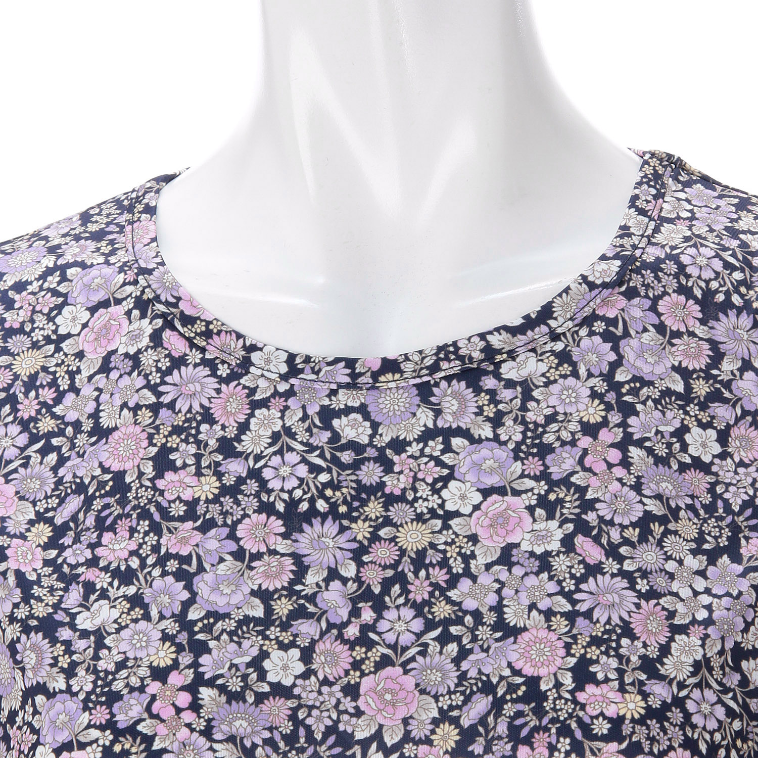 ジョワイユニュイ ポーチ付 携帯パジャマ Tスーツ プチフラワー - 画像6