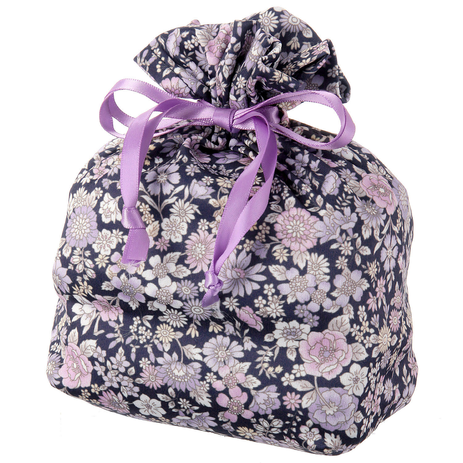 ジョワイユニュイ ポーチ付 携帯パジャマ Tスーツ プチフラワー - 画像7