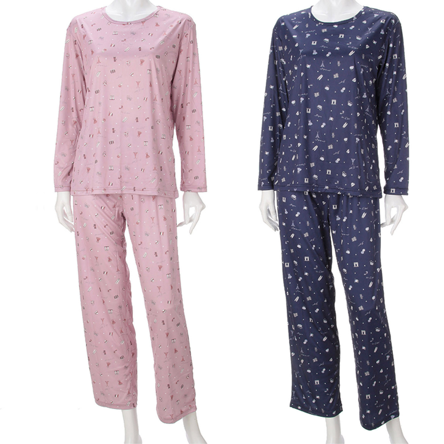 ジョワイユニュイ ポーチ付 携帯パジャマ Tスーツ パリクローゼット