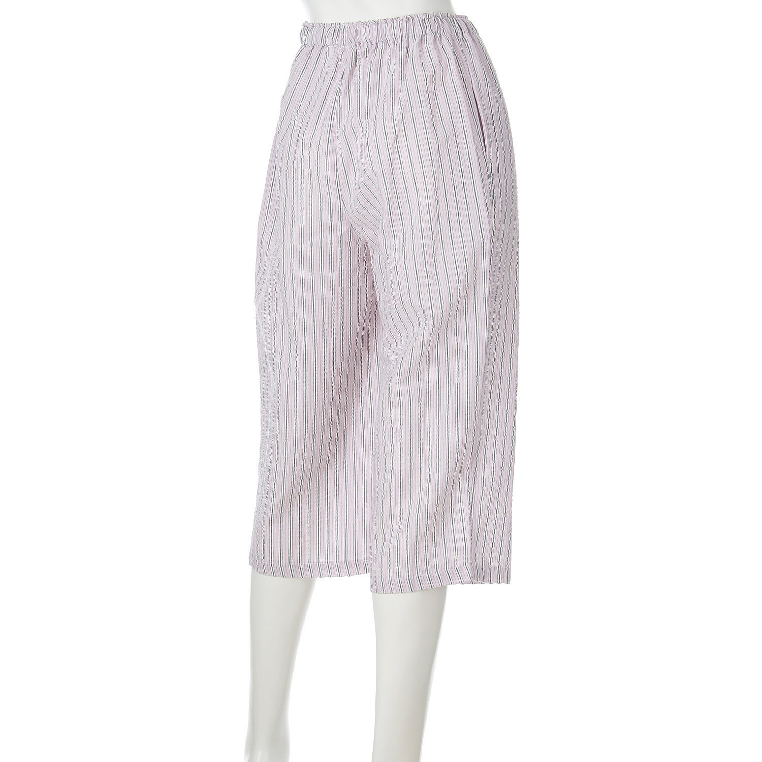 先染めサッカーストライプパンツ - 画像3