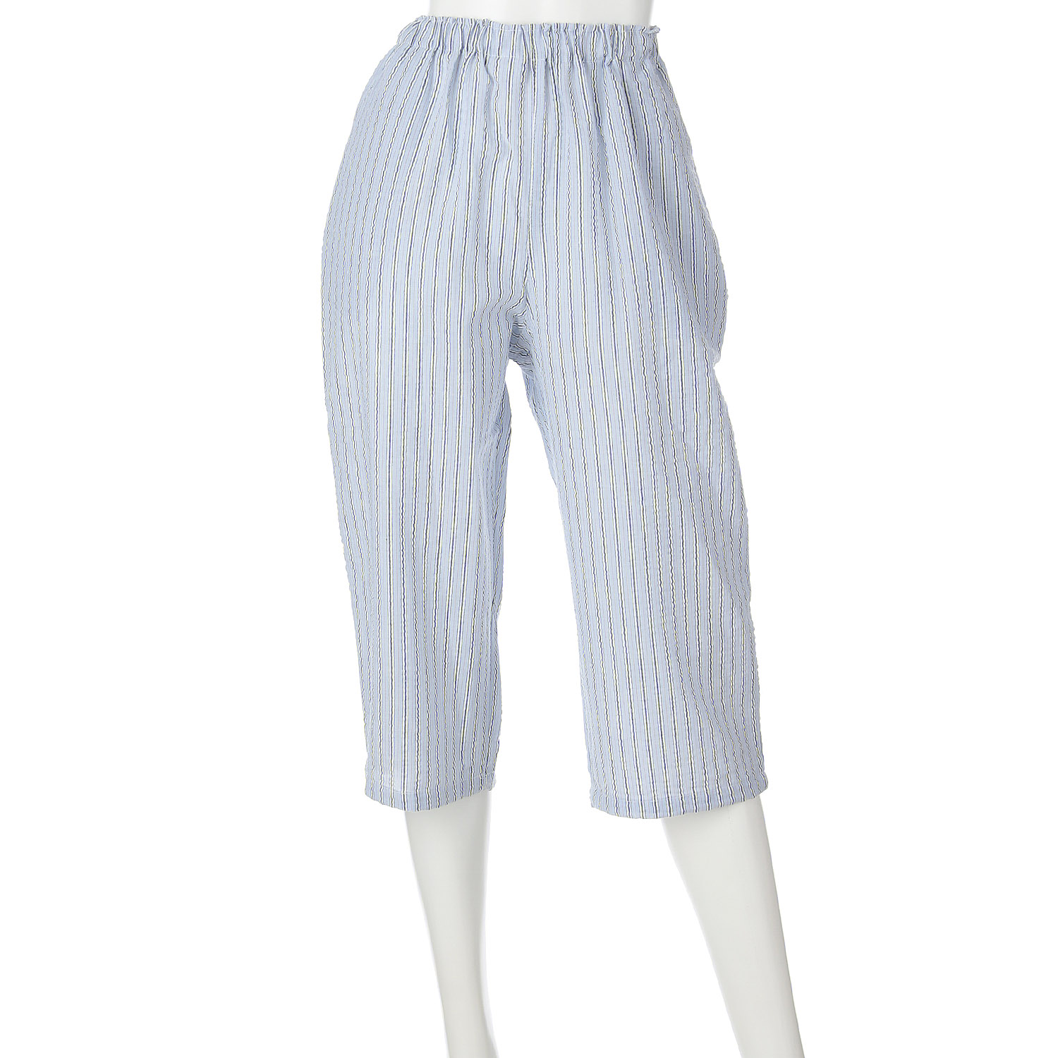 先染めサッカーストライプパンツ - 画像5