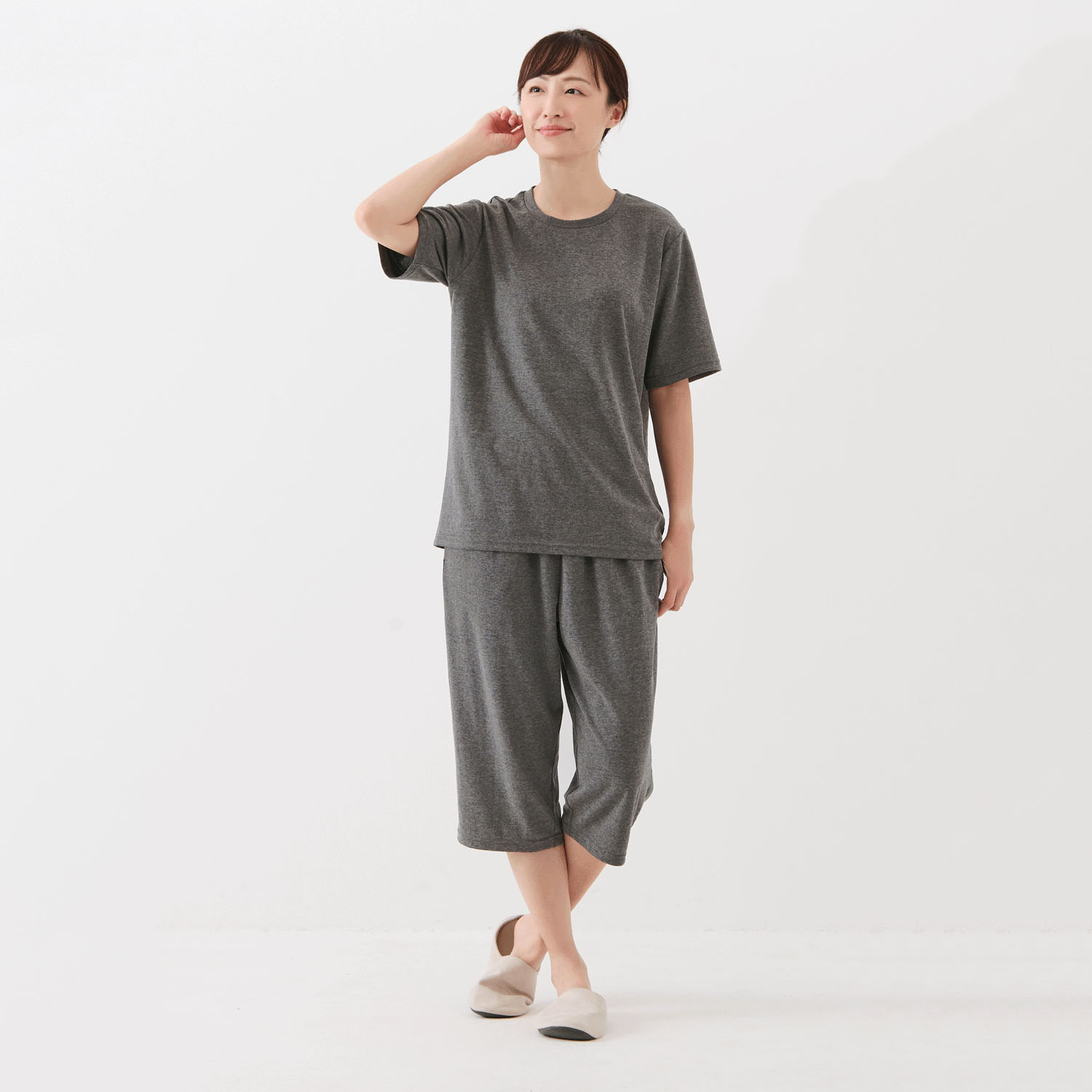 リカバリーケア レディース半袖シャツ - 画像6