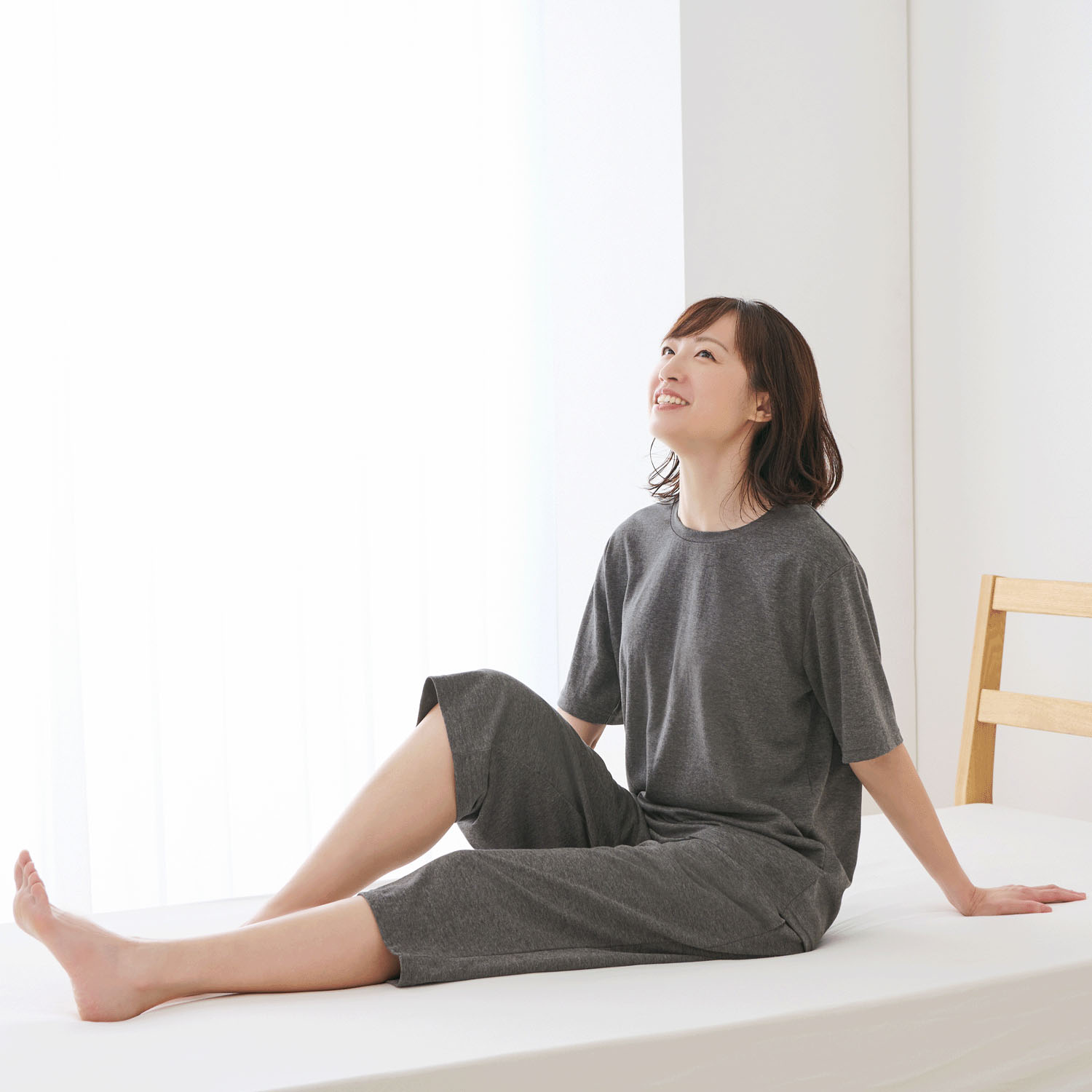 リカバリーケア レディース7分丈パンツ - 画像1