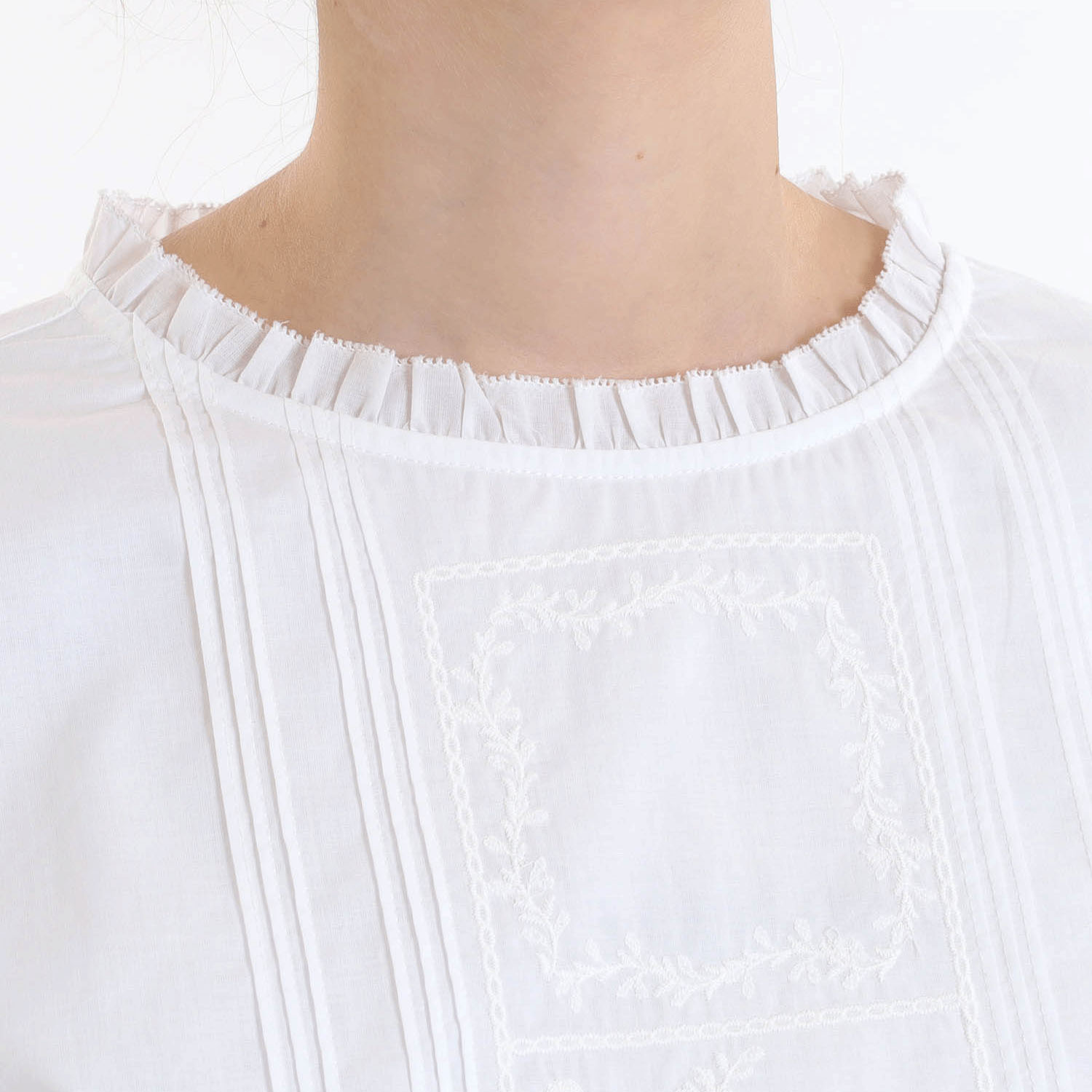 Narue 60ローンフローラピンタックパジャマ - 画像4