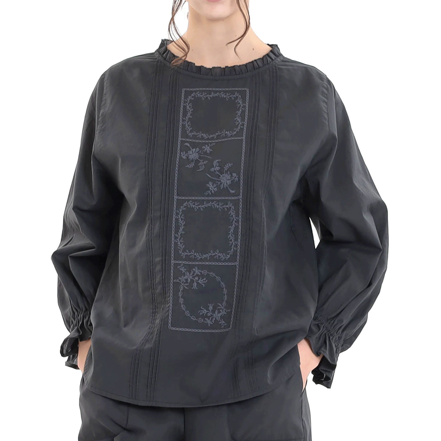 Narue 60ローンフローラピンタックパジャマ - 画像9