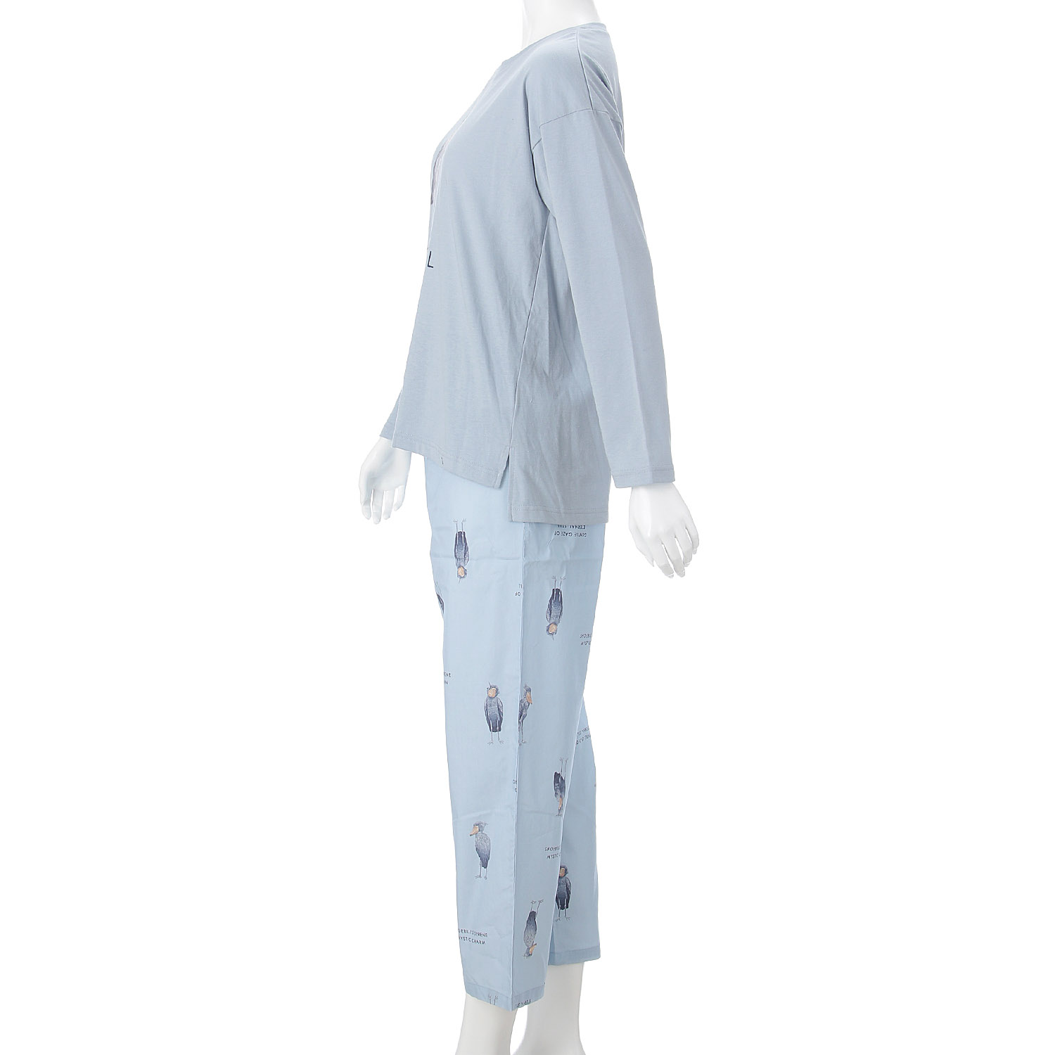 CandyCloset ハシビロコウ Tスーツパジャマ レディース - 画像4