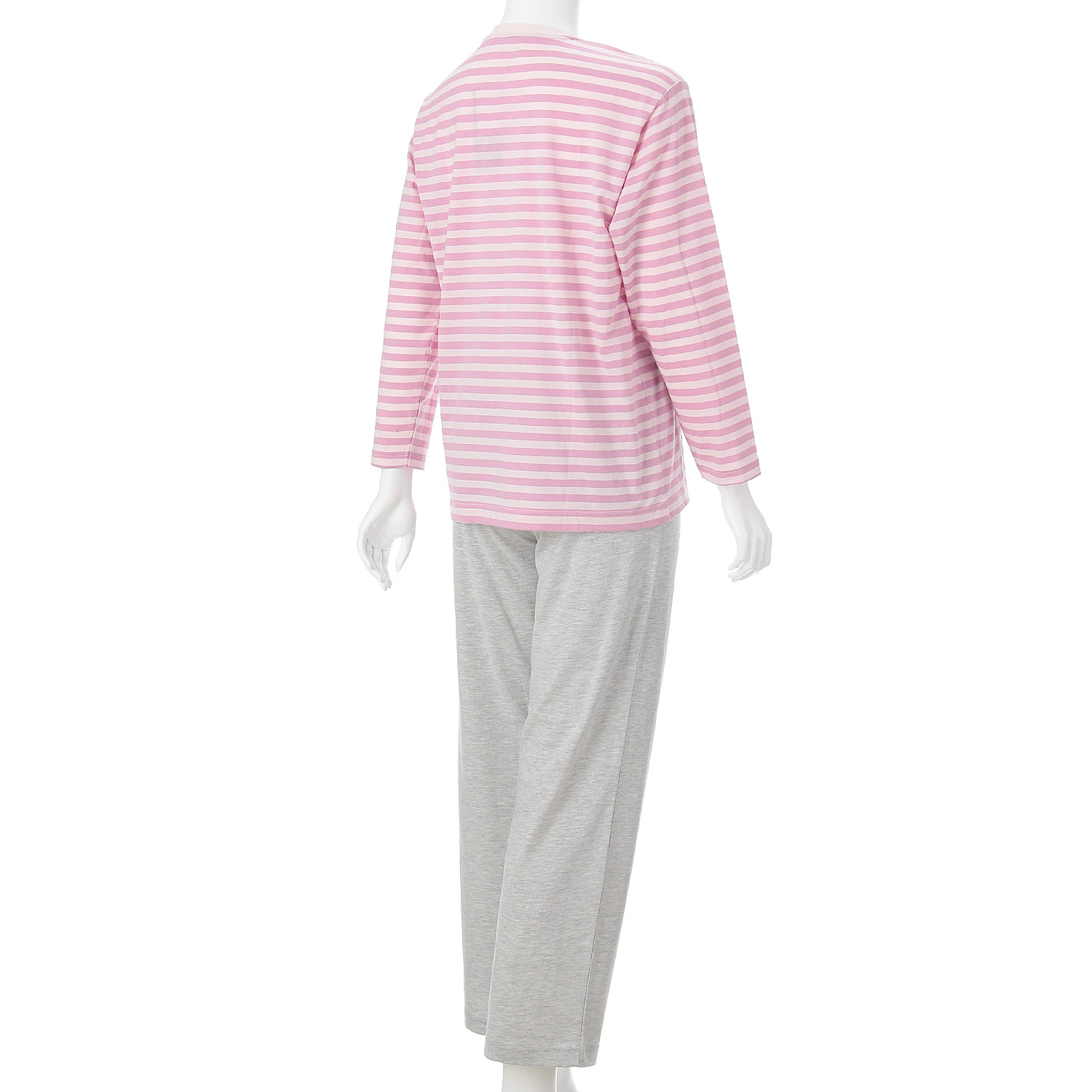 GUNZE コムシコムサ 婦人 ボーダーTスーツ - 画像2