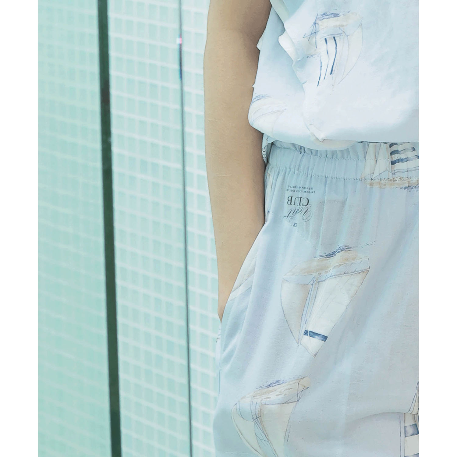 Narue 50／ダブルガーゼヨットセットアップ - 画像11