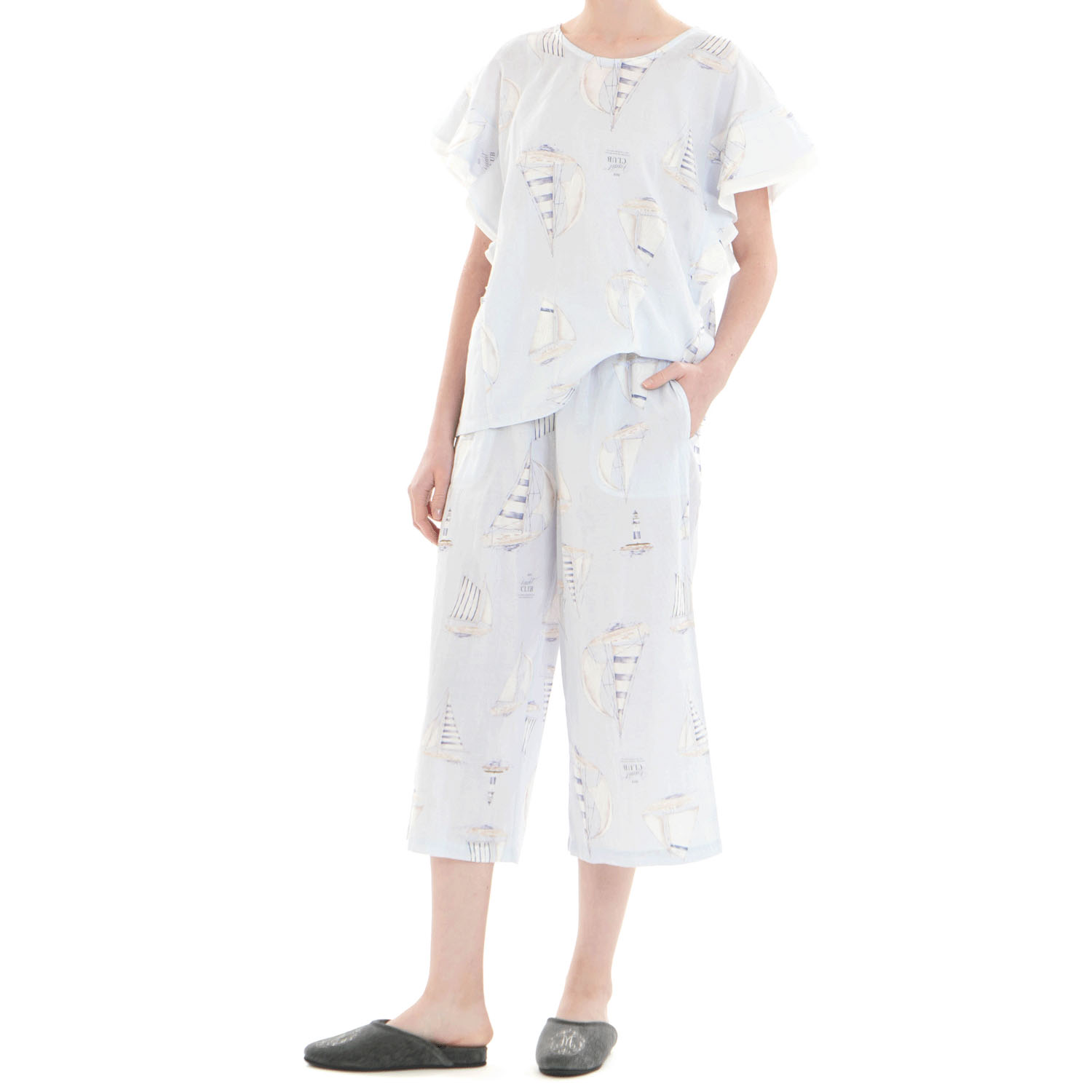 Narue 50／ダブルガーゼヨットセットアップ - 画像14