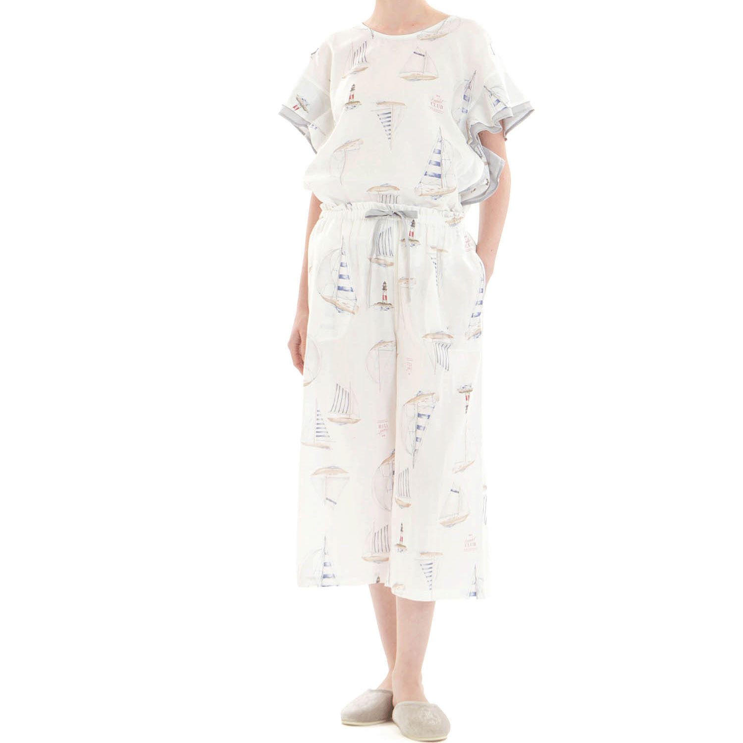 Narue 50／ダブルガーゼヨットセットアップ - 画像16