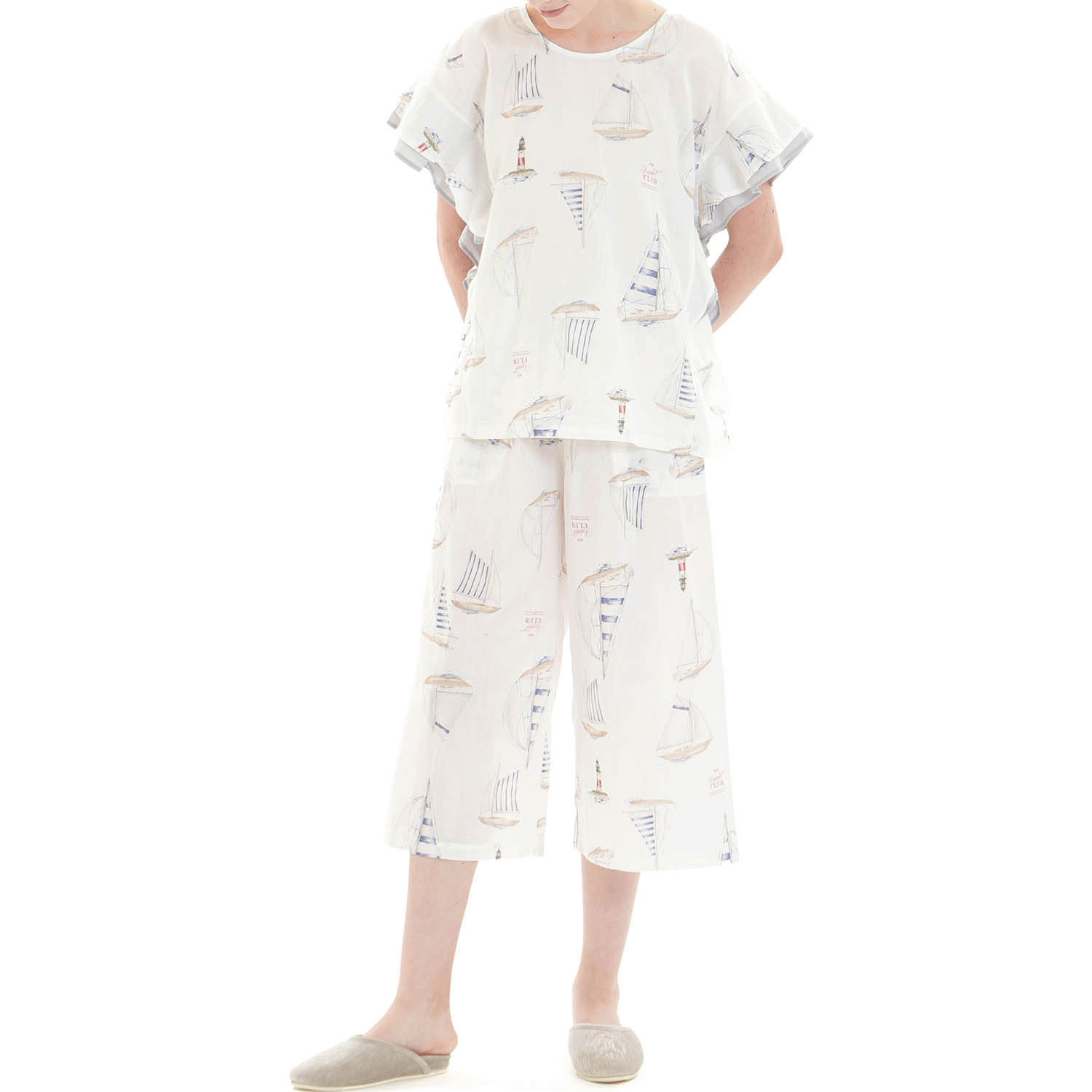 Narue 50／ダブルガーゼヨットセットアップ - 画像17